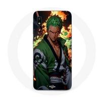 Coque Samsung Galaxy A10 One piece Zoro manga anime 3D art