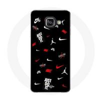Case - Maniacase - Samsung Galaxy A5 2016 - Nike Jordan - Flexible - Silicone - Black juoda