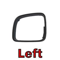 For VW Caddy 2004-2010 For Transporter Multivan 2003-2009 Car Side Wing Rear View Mirror Trim Ring Bezel Shell Cap Cover Housing Left and Right black