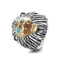 Ring Male Personality Versatile Hip -Hop Retro Trend Opening Can Adjust Creative Hand Ornaments gray