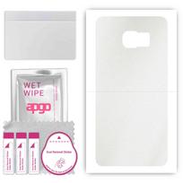 apgo Apsauginis lipdukas nugarėlei, suderinamas su Samsung Galaxy S6 Edge Plus SM-G928F, Apvyniojama plėvelė, Folija, Vinilas - Raštuotas Matinis Skaidrus
