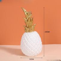 Pineapple Resin Decoration Home Model Room Soft Entryway Bookcase Wine Cabinet Table Decoration large auksas
