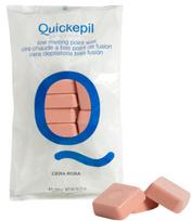 Vaškas depiliacijai Quickepil Rose, 1000 g