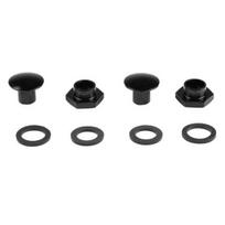 Flat Shape Car Rear Window Glass Strut Kits Complete for Honda juoda