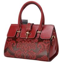 New Genuine Leather Women's Handbag Retro Diagonal Straddle Bag Daifei Bag Cowhide Women's Shoulder Bag