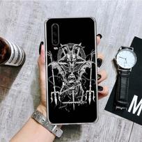 Satanic Goat Satan Devil Phone Case For Huawei P30 P40 P20 P10 P50 Mate 20 10 30 40 Lite Pro Plus Printing Cover Coque Shell Huawei P30