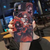 Mielas Kurumi Tokisaki telefono dėklas Xiaomi Mi 12 11T 10T 9T Lite Pro Ultra Note 10 Poco F3 F4 X4 GT minkštas juodas telefono dangtelis Xiaomi 12 or 12X