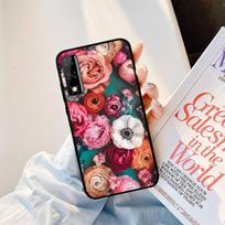 Bijūnai graži gėlė Telefono dėklas Huawei Y9 Y8 Y6 Prime Y7 Pro Y8s Y5 Mate 20 Pro 10 lite Viršelis Huawei Y5 2018