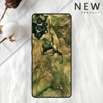 Dėklas su marmuro raštu Samsung Galaxy A52 A12 A53 A32 4G A13 A51 A21s A71 A22 A33 A72 A31 A03s telefonui Samsung A52 4G(5G) black