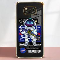Colorful Plating Case For Xiaomi Mi Poco X3 NFC X4 Pro 11T 11 lite F4 GT M4 M3 10T 9 8 TPU Funda Phone Cover Fashion Astronaut RedmiNote11ProPlus5G gray