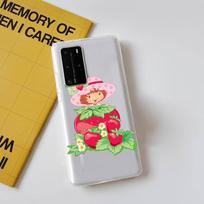 Strawberry Shortcake Phone Case for Samsung A51 A52 A71 A12 for Redmi 7 9 9A for Huawei Honor8X 10i Clear Case Samsung A51
