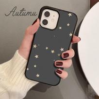 Glitter Stars Phone Case for iPhone 11 12 13 14 Pro Max mini X XR XS SE 2020 5 6S 7 8 Plus Samsung Galaxy S21 S22 Cover shell Samsung S22ultra black
