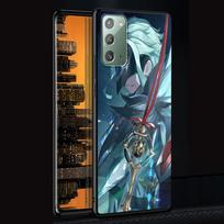 Genshin Impact Case for Samsung Galaxy Note 20 Ultra 10 Lite 9 8 A53 A52 A12 S22 S21 FE S20 Plus TPU Black Phone Cover Shell Samsung Note 20