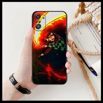 Kamado Nezuko Kimetsu No Yaiba Demon Slayer TPU Soft  For Xiaomi Redmi Note 10S 10 9T 9S 9 8T 8 7S 7 6 5A 5 Pro Max Soft Black P Redmi Note 10 5G black