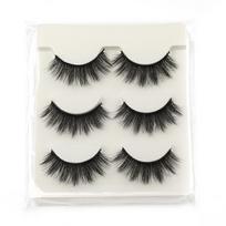 Faux Cils 3/5 Pairs Cat Eye Eyelashes Natural Long/Dramatic Fluffy 3D Mink Lashes Makeup Tool Extension Half Lashes white
