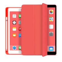 Case For iPad Mini 6 Air 5 4 3 2 1 with Pencil Holder For iPad 10.2 7/8/9/10th Generation Smart Cover For Pro 11 10.9 10.5 9.7 iPad 9.7 2017 2018 oranžinė