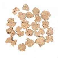 Rankdarbiams Netaisyklingos Neapdorotos Medžio Skiautės, Daugiafunkcinės, Mažos Rąstų Skiltelės, Puodelio Padėkliukas 20pcs
