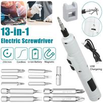 13 viename elektrinis atsuktuvų gręžimo rinkinys Mini daugiafunkcis belaidis įkraunamas elektrinis įrankis su 13pcs/set