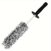 Car Wheel Cleaning Brush Rim Brush 41.91 Cm Non-Slip Handle Wheel And Rim Detailing Brush Auto Care For Car Motorcycle Bicycle pilka