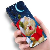 Linksmų Kalėdų Sniego Senis Telefono Dėklas Xiaomi Redmi Note 5 6 9T K20 K40 K50 Pro 7A 8A 9A 9C 9i 10A 10C A1 S2 TPU Juodas Dėklas Redmi 7
