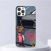 Vaikinas Matyti Sportinis Automobilis Jdm Drift Minkštas Dėklas iPhone 11 12 13 Mini 14 Pro Max Apple Telefono Viršelis X XS XR SE 7 Plus 8 + 6 6S 5S Funda iPhone 11