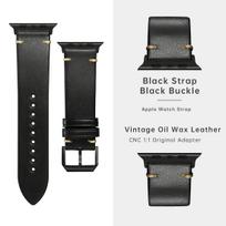 Senovinis odinis dirželis Apple Watch, Ultra 49mm, Series 9, 8, 7, 6, SE, 45mm, 44mm, 41mm, 40mm, Priedai Laikrodžio apyrankė 45mm 44mm AppleWatch gray