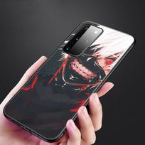 Anime Tokyo Ghoul telefono dėklas, skirtas Samsung Galaxy S20 S21 FE S10 Lite Note 20 10 Lite S8 S9 S10E S10 Plus itin juodas minkštas dangtelis Samsung S21