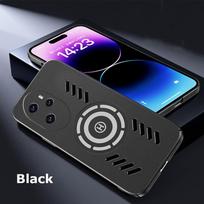 For Honor 90 80 70 60 50 GT Lite Pro Plus Rock Sand Ice Magnetic Heat Dissipation Matte Anti-fingerprint PC Case Breathable Cooling Cover Shell For Honor 50 juoda