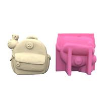 Silicone Mold for Succulent Plant s  Garden Statues Backpack  Flower  Mold Unique Pen Holder Resin Molds