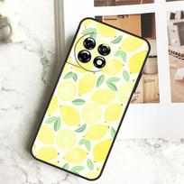 Summer Fruit Lemon Case For OnePlus 11 12 12R 9 10 Pro 10R 9R 8T 10T Nord CE 2 3 Lite 2T N10 N20 N30 CE4 Cover OnePlus Nord 2T beige