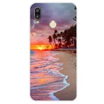 Dėklas Huawei P20 Lite telefonui, Huawei P20 Lite minkštas TPU silikoninis uždengiamas dėklas, skirtas Huawei P20 Lite galiniam dangteliui, apsauginis dėklas Huawei P20 Lite brown