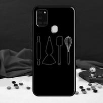 Baking Cook Chef For Samsung Galaxy A34 A54 A14 A71 A51 A31 A11 A12 A22 A32 A52 A72 A50 A13 A53 Case Samsung A70 black