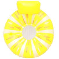 Inflatable Float Air Mattress Pool Inflatable Swimming Rings Raft Water Toy, Inflatable Water Hammock, Summer Pool Toy, Float Party Toy 120*40cm geltona
