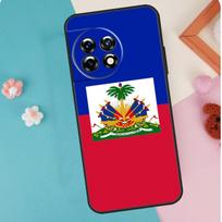 Haiti Haitian Flag Case For OnePlus 12 11 9 10 Pro 9RT 10T 10R 12R OnePlus Nord CE 2 Lite 3 2T N10 N20 Cover OnePlus 12