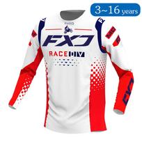 vaikas Motocross Jersey lenktynės Visureigis dviratis MX Enduro MOTO Motociklas berniukas mergaitė vaikas 5 6 7 8 9 10 11 12 13 14 15 16 XXL-Jersey-kid