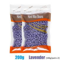 Hard Wax Bean Gentle Non‑irritating Hair Removal Wax Bean for Men Women for Face Arms Underarms Chest Legs for Home 200g 500g