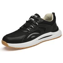Summer New Casual Sports Daddy Tide Shoes Trendy Men's Versatile Summer Tiny Whiteboard Shoes Mesh Shoes 39 juoda