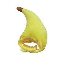 Juokingi naminių gyvūnėlių kostiumai, katės ir šunys, paversti juokingais šventiniais kostiumais, bananų kepurės ir galvos apdangalai One Size geltona