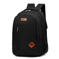 Student Schoolbag Large Capacity Outdoor Sports Travel Bag Shoulder Computer Bag Men's Business Backpack oranžinė