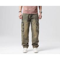 2024 European And American Autumn And Winter New Loose, Fat And Oversized Hip-Hop Skateboard Pants 30
