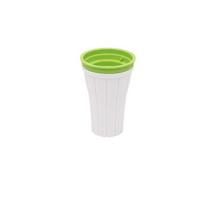 „Summer Squeeze“ naminis pieno kokteilio butelis 150 ml Neperšlampamas kokteilių puodelis, greitai aušinamas „Magic Cup“ ledų šluostymo aparatas žalia