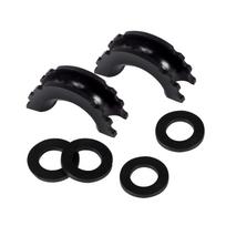 Shackle Isolator Upgraded DRing Shackle Covers & 4Pcs Washer Fits 3/4 inch Shackle Gear Design Rattling Protections juoda