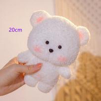 1pc 20 /40cm Lovely Sexy Ass Teddy Bear Plush Toys Cute Bear With Accessories Dolls Pillow Nice Girls Birthday Home Decor Gift gray