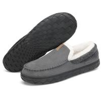 Žieminiai medvilniniai batai vyrams su kašmyru, šilti, stori, slip-on mokasinai vyrams 39