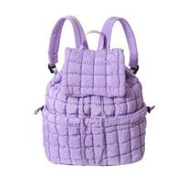 18 l dygsniuota kuprinė moterims Puffer Hiker Pack Viršutinė atvartu sutraukiama virvele kuprinės paminkštinimas Kelioninis debesies sporto krepšys chaki
