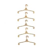 Retro Metalinis Mini Pakabukas Lydinio Kūdikio Drabužių Džiovykla 4cm bronza