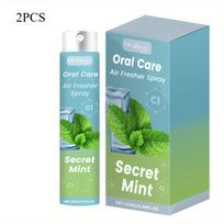 Mint mouth freshening spray removes coffee stains, whitens teeth and maintains healthy teeth 20ml