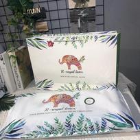 Royal Latex Pillow Thai Latex Pillow Natural Latex Adult Latex Pillow 40 * 60cm ten inner jacket ten free gift box