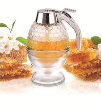 Naujas tarpvalstybinio medaus sirupo spaudimo sulčių dozatoriaus butelis honey squeeze jar