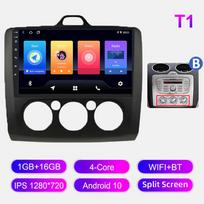 Car Radio Android Auto Carplay For Ford Focus EXI MT 2 3 Mk2 Mk3 2004-2011 Multimedia Player Head Unit Stereo GPS Navigation BT WIFI 2+32GB 1+16GB,MT juoda